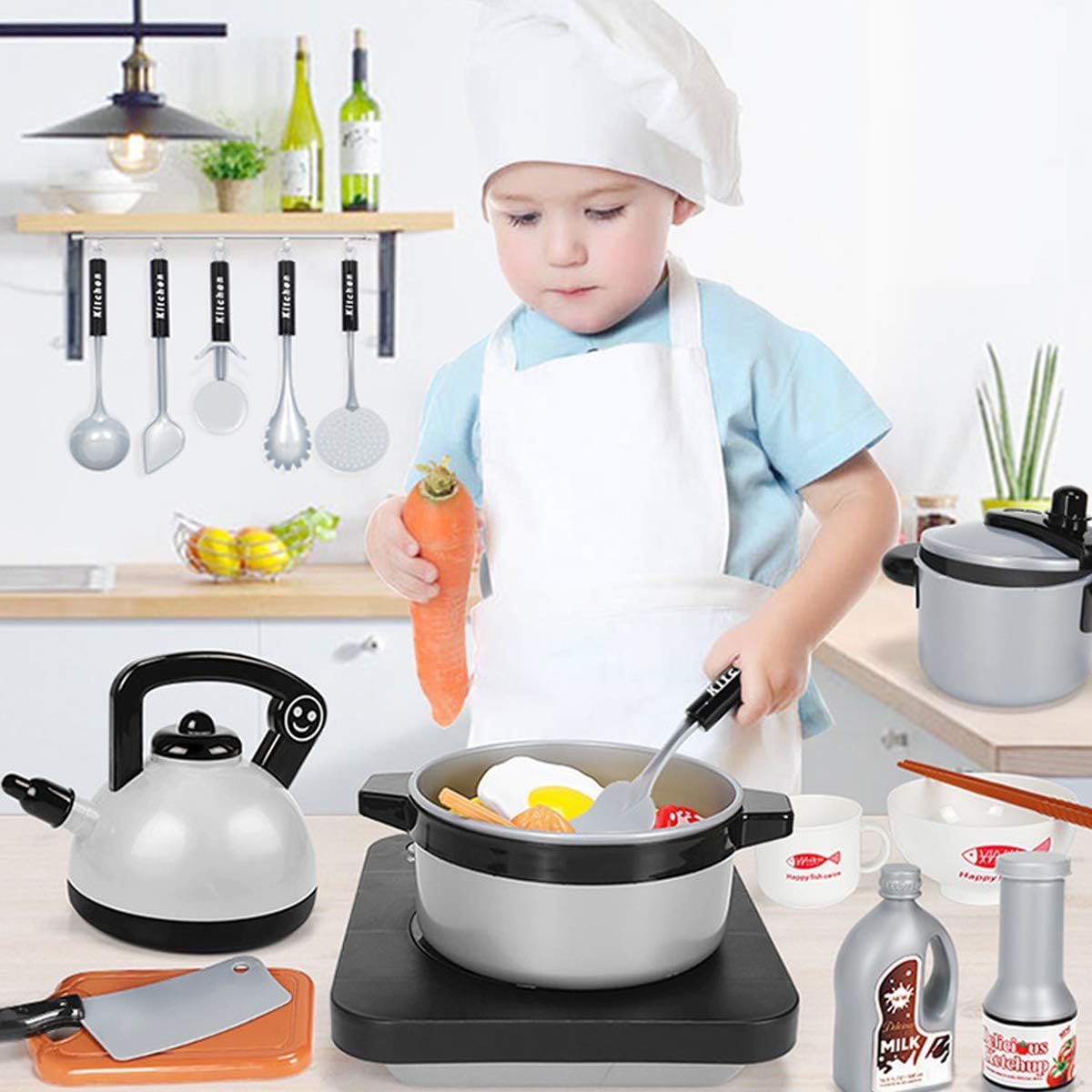 Camping Cooking Kids - Детский кухонный набор игрушек для малышей,