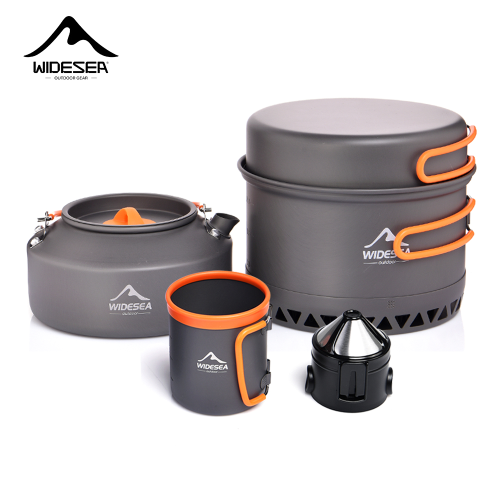 Camping Outdoor Cooking Equipment - Набор посуды для кемпинга, уличная посуда,