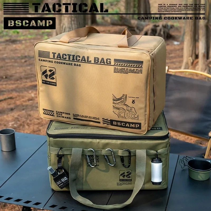 Camping Outdoor Cooking Equipment - Складная изолированная водонепроницаемая тактическая сумка для