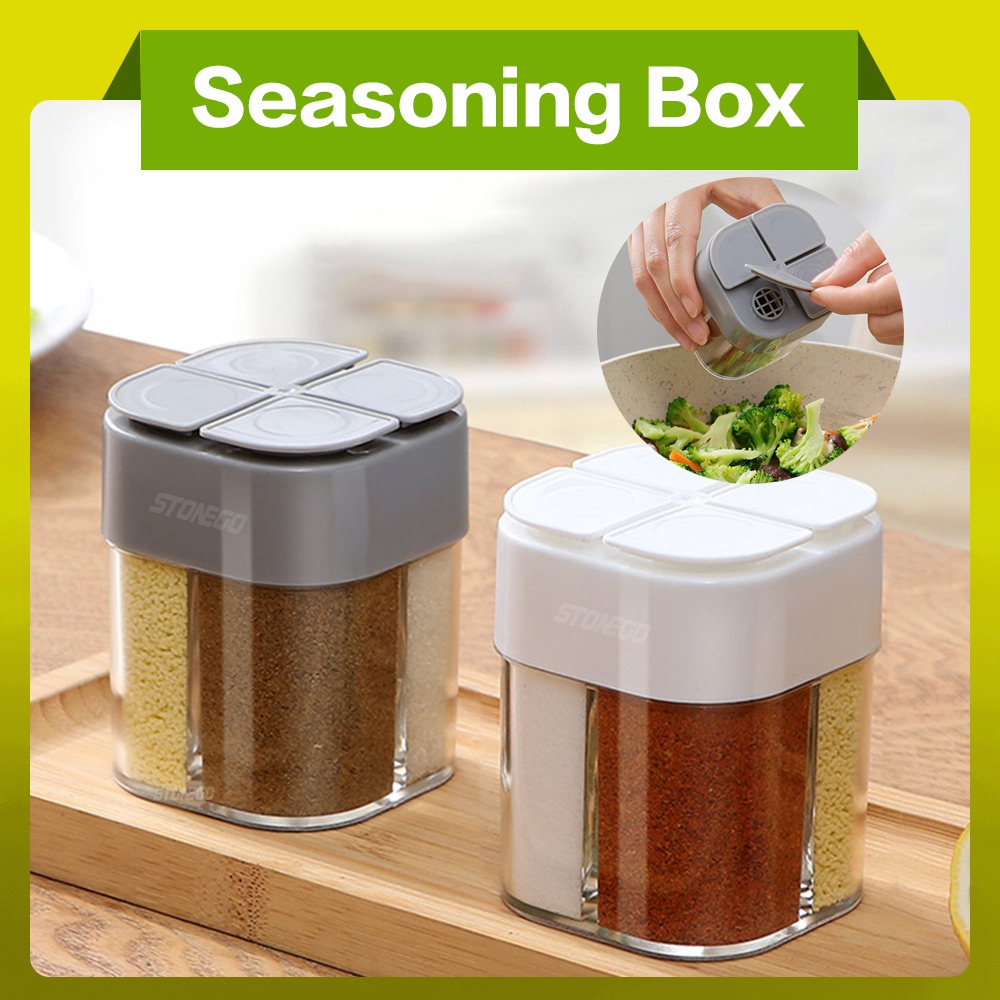 Camping Cooking Kits - Пластиковый диспенсер 4 в 1 для