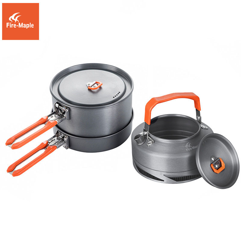 Camping Cooking Set Stainless Steel - Fire Maple Кемпинг посуда Пеший Туризм