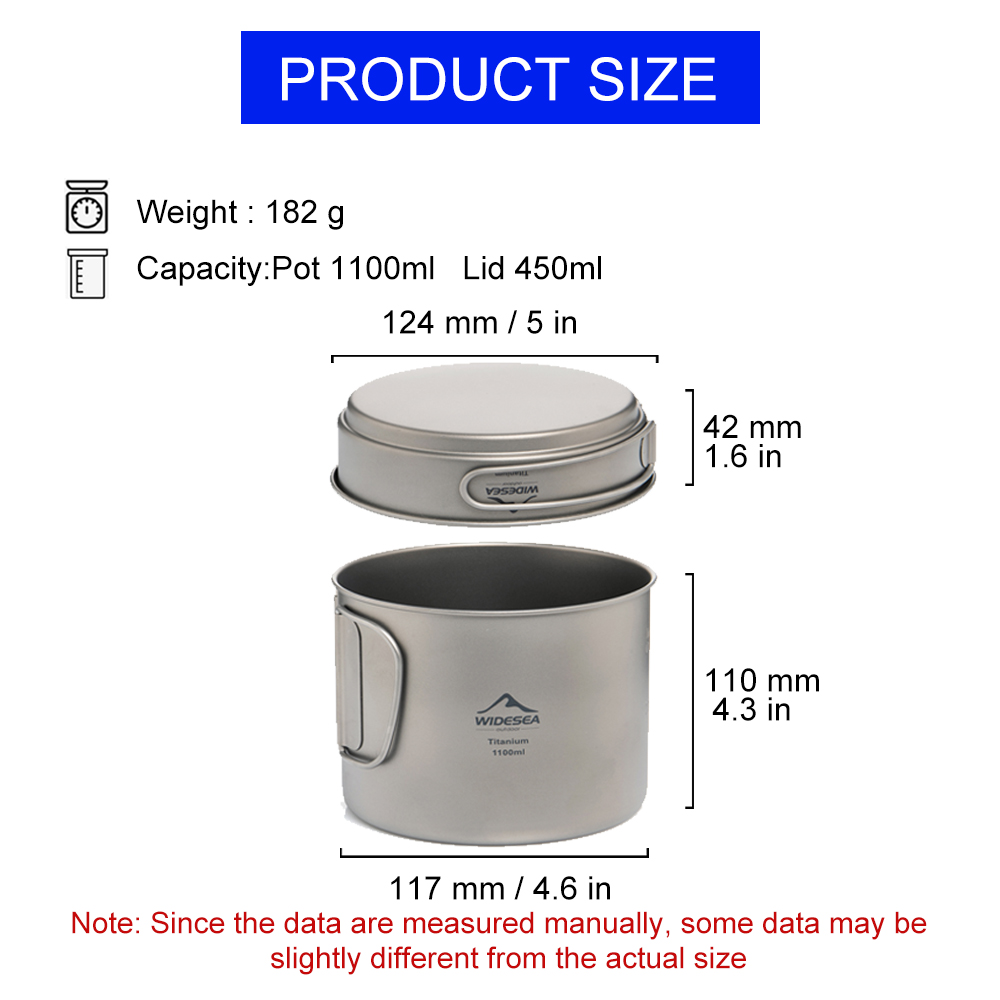 Ультралегкий титановый походны – обзор и цена Camping Cooking Set Stainless Steel