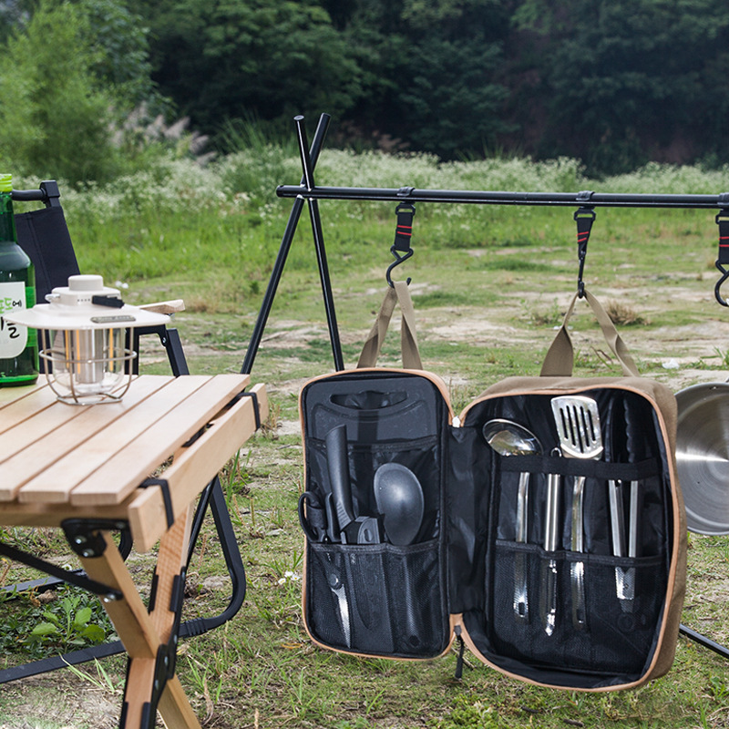 Набор походной кухонной утвари – обзор и цена Camping Cooking Set Stainless Steel