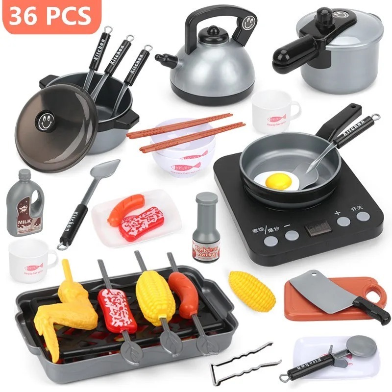 Детский кухонный набор игрушек – обзор и цена Camping Cooking Kids