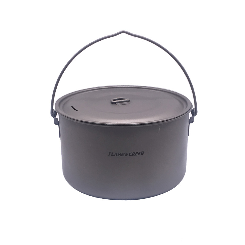 FLAME'S CREED 1100 мл 1950 мл  – обзор и цена Camping Cooking Pots And Pans