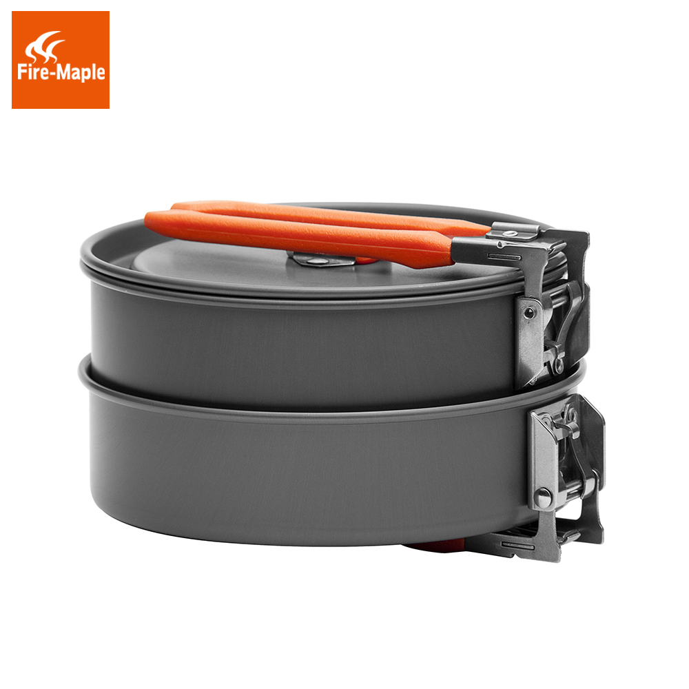 Огонь Клен праздник 1 Открытый – обзор и цена Camping Cooking Set Stainless Steel