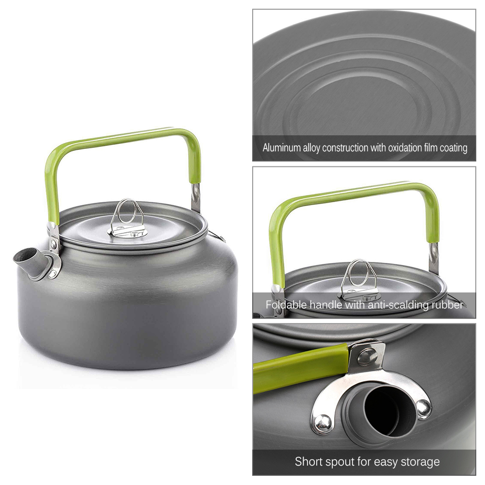 Портативный уличный чайник, го – обзор и цена Camping Cooking Kit