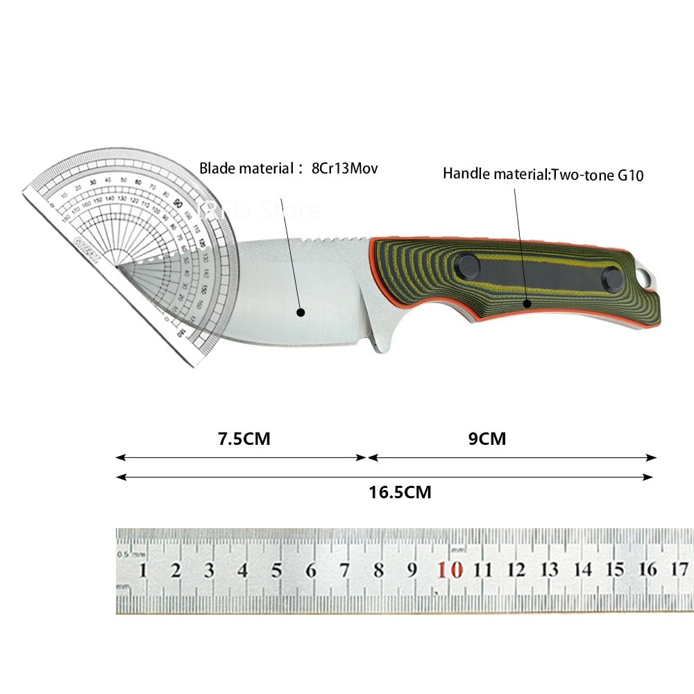 Jungle Adventure BM Hidden Can – обзор и цена Camping Cooking Knife With Sheath