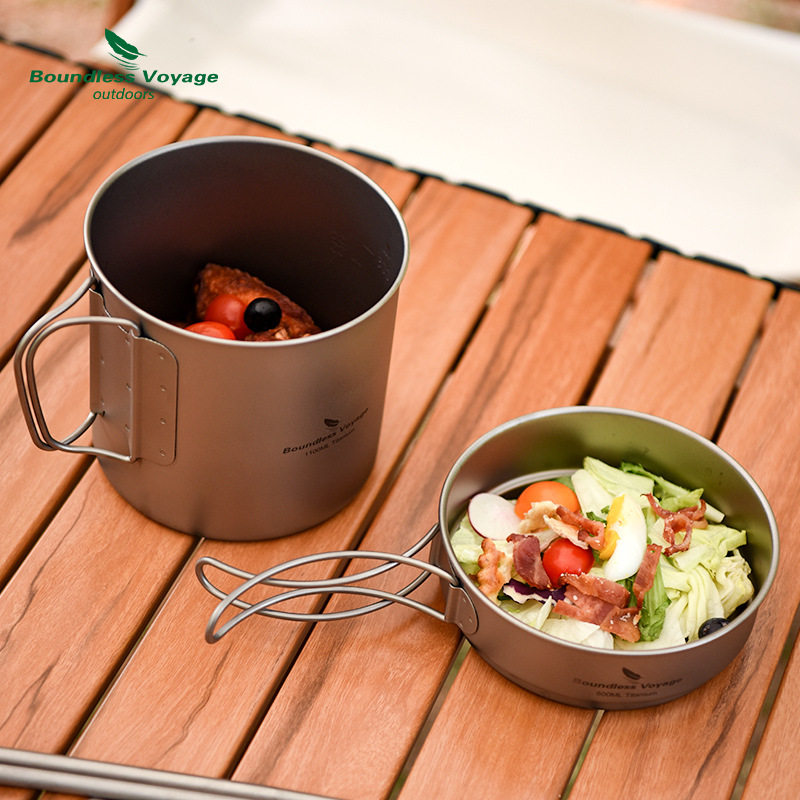 Набор кастрюль со складной руч – обзор и цена Camping Cooking Pots And Pans Set