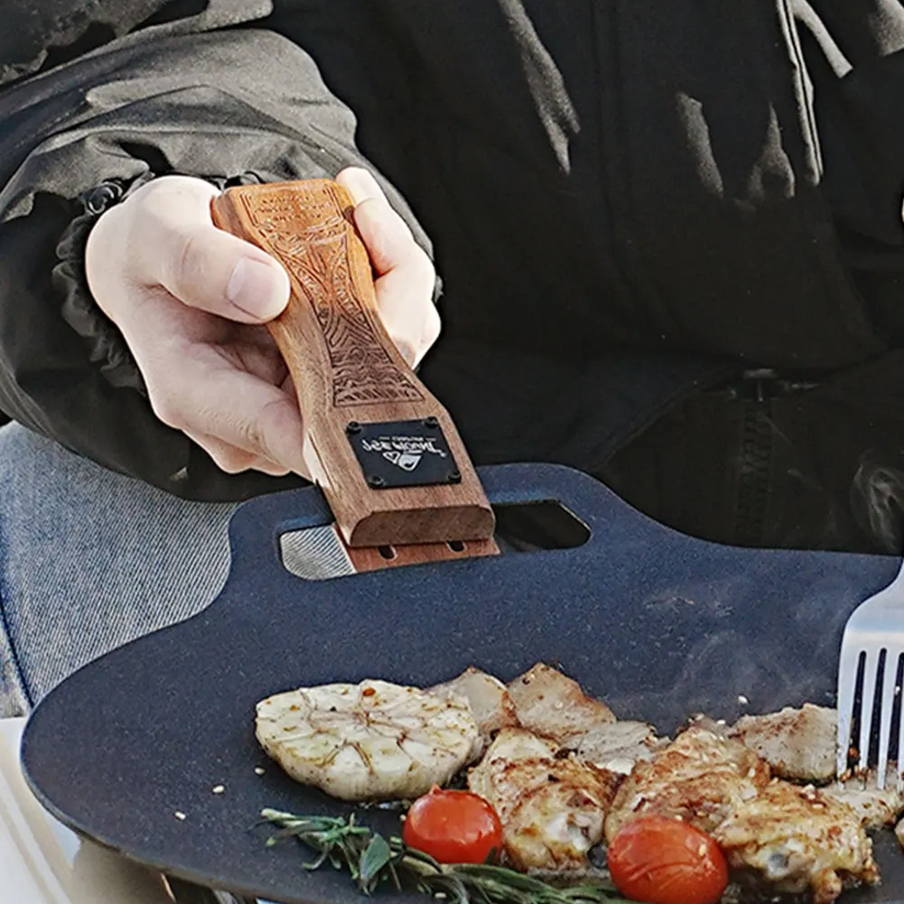 Наружная сковорода-гриль из на – обзор и цена Camping Cooking Bowl