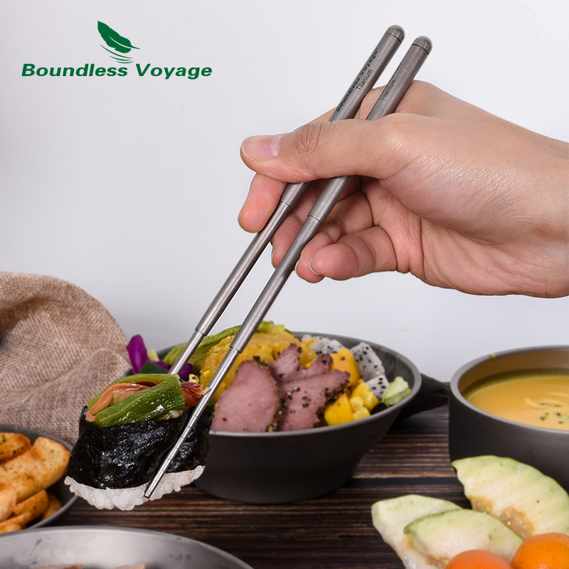 Титановые столовые приборы Bou – обзор и цена Camping Cooking Set Stainless Steel
