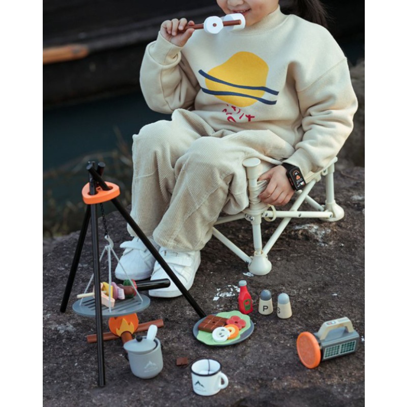 Деревянный набор для ролевых и – обзор и цена Camping Cooking Kids