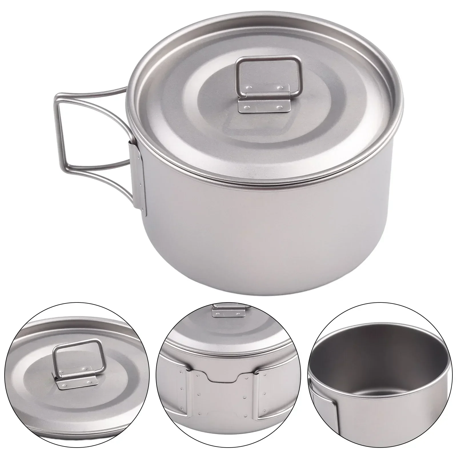 Титановая миска со складной ру – обзор и цена Camping Cooking Bowl