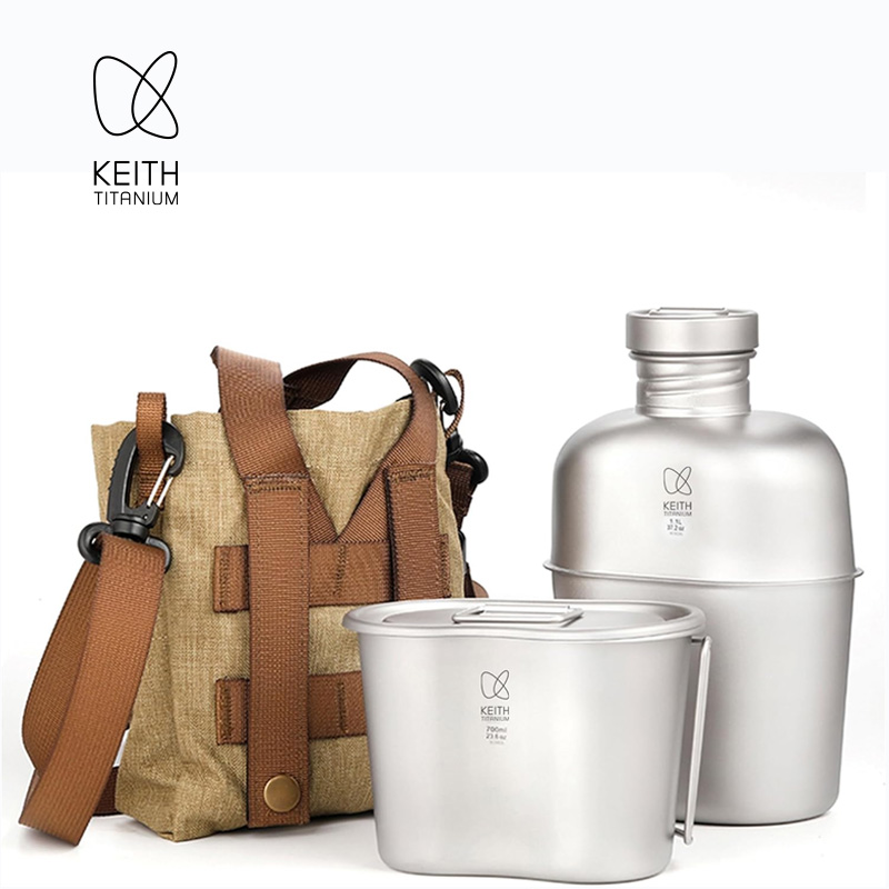 Набор для кемпинга KEITH из чи – обзор и цена Camping Cooking Kit