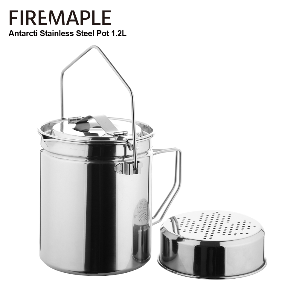 Пожарная кастрюля из нержавеющ – обзор и цена Camping Cooking Set Stainless Steel