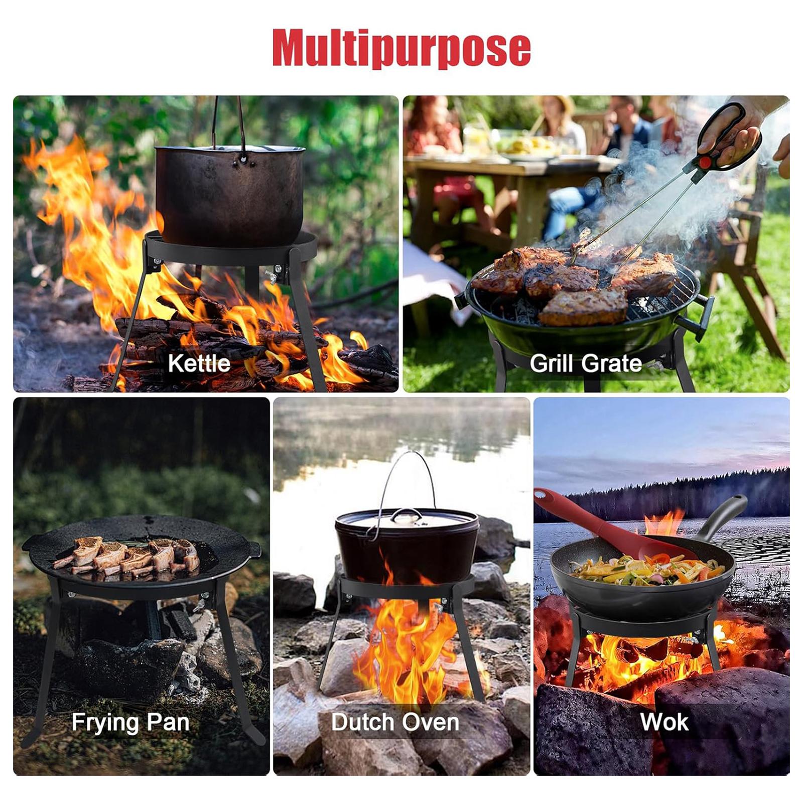 Складная железная подставка дл – обзор и цена Campfire Cooking