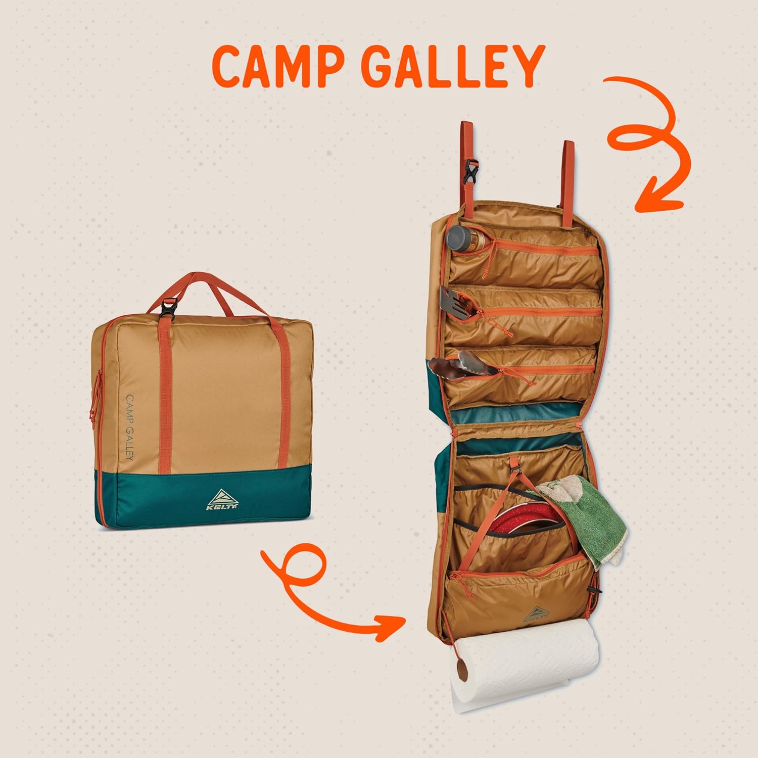 Органайзер для кемпинговой кух – обзор и цена Camping Cooking Essentials Kit