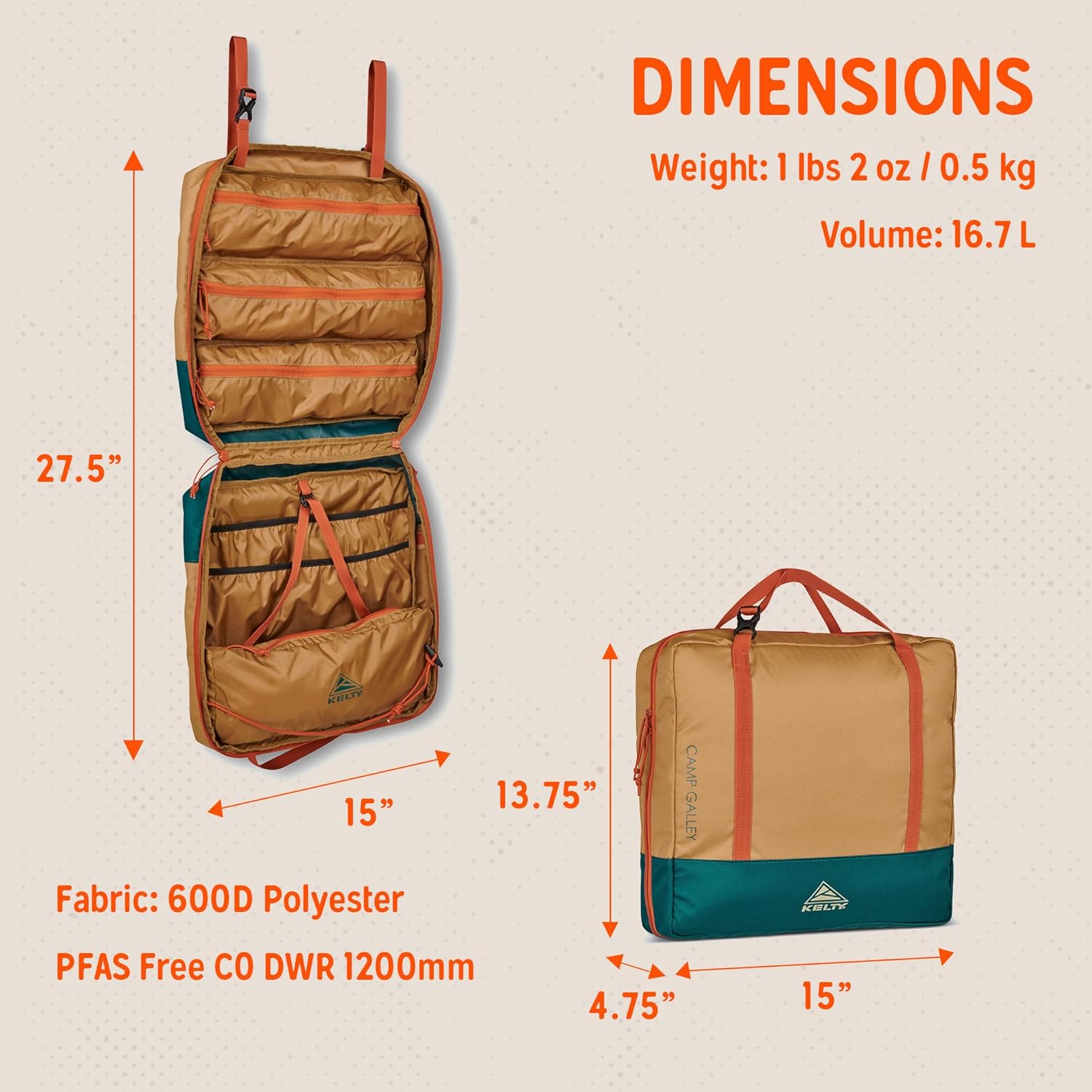 Органайзер для кемпинговой кух – обзор и цена Camping Cooking Essentials Kit
