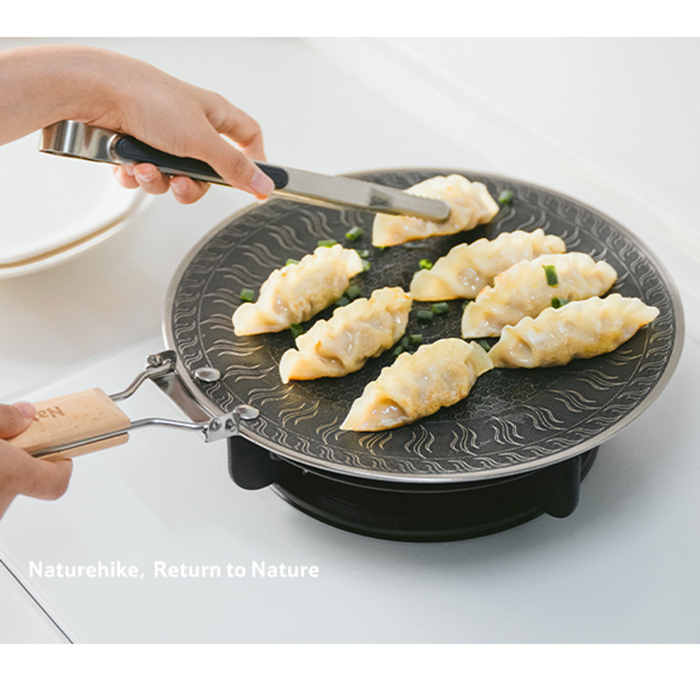 Сковорода-гриль Naturehike из  – обзор и цена Camping Cooking Bowl